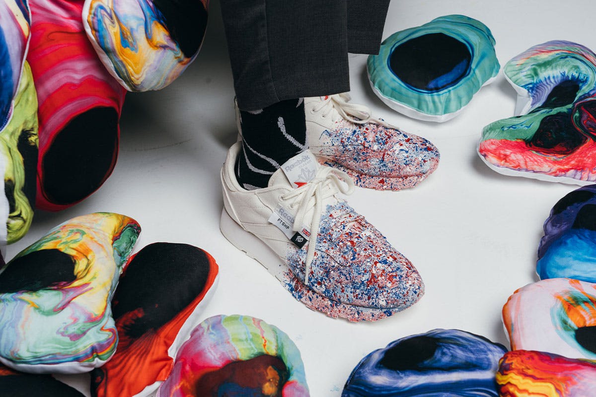 Men's shoes Reebok x Kenzo Minami Instapump Fury White/ Black/ White